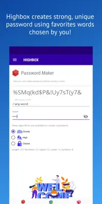 Highbox Don't save your passwords. android App screenshot 5